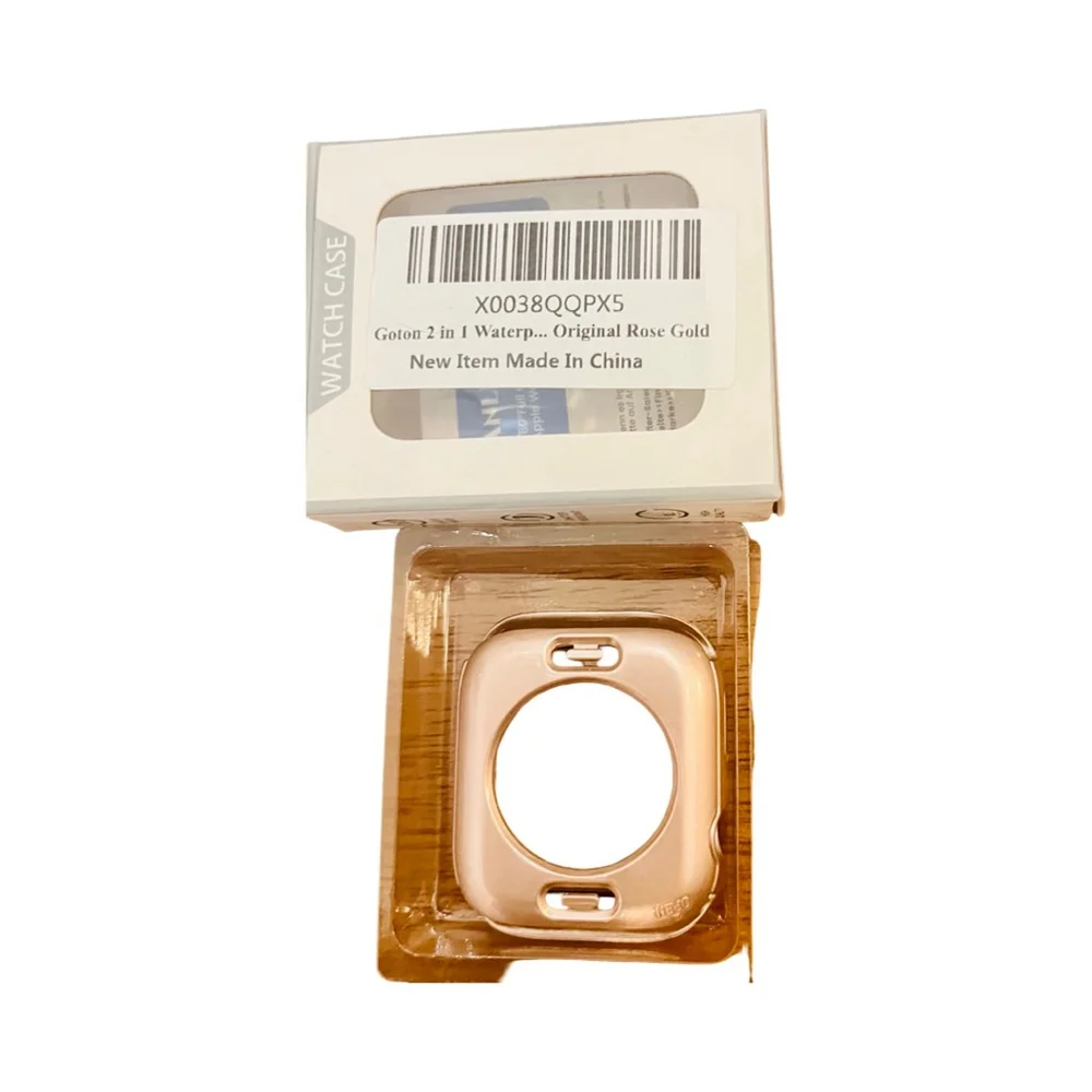 41mm Rose Gold Apple Watch Case – Waterproof 2-in-1 Cover – New